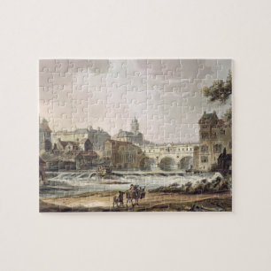New Bridge, from 'Bath Illustrated by a Series of Jigsaw Puzzle