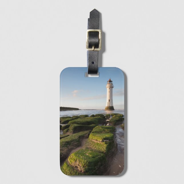 New Brighton Lighthouse Luggage Tag (Front Vertical)