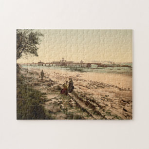New Brighton Pier, Liverpool, Merseyside, England Jigsaw Puzzle