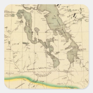 New Britain, America 33 Square Sticker