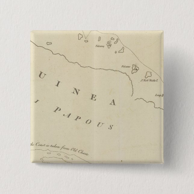 New Britain Discoveries 15 Cm Square Badge (Front)