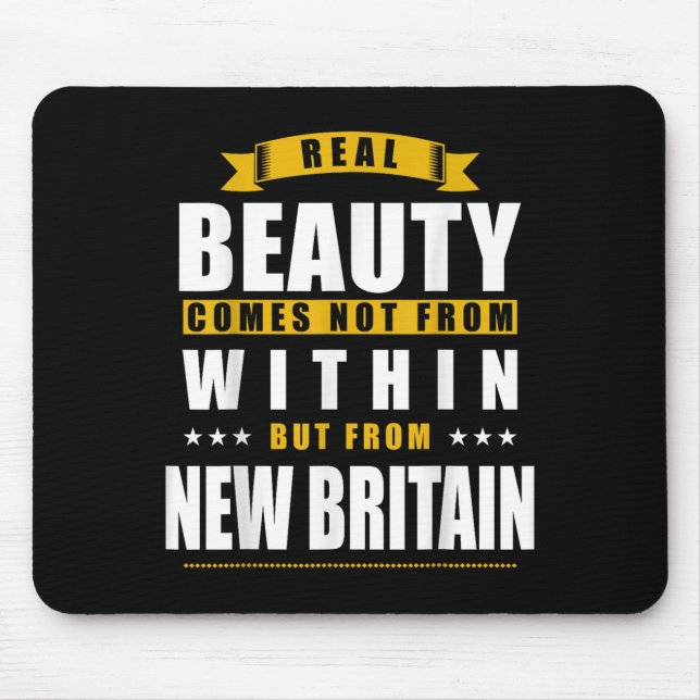 New Britain - Funny D City Gift  Mouse Pad (Front)