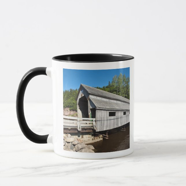 New Brunswick, Canada. Irish River covered Mug (Left)