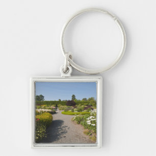 New Brunswick, Canada. Kingsbrae Garden in St. Key Ring
