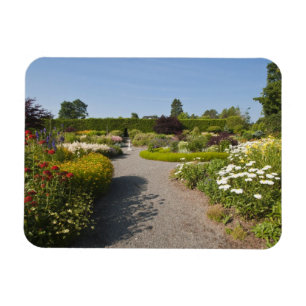 New Brunswick, Canada. Kingsbrae Garden in St. Magnet