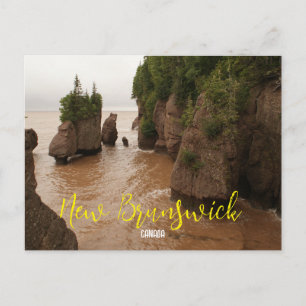 New Brunswick Canada Travel Postcard