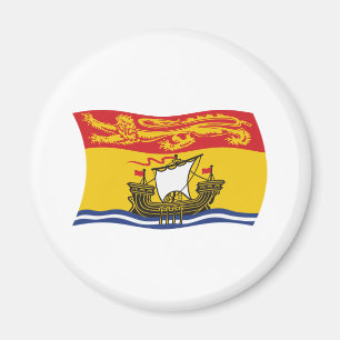 New Brunswick Flag Magnet