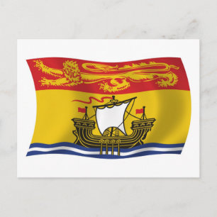 New Brunswick Flag Postcard