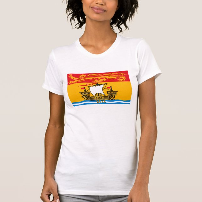 New Brunswick Flag T-shirt (Front)