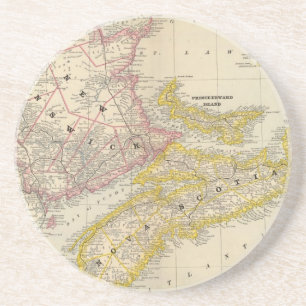New Brunswick, Nova Scotia Coaster