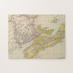 New Brunswick, Nova Scotia Jigsaw Puzzle