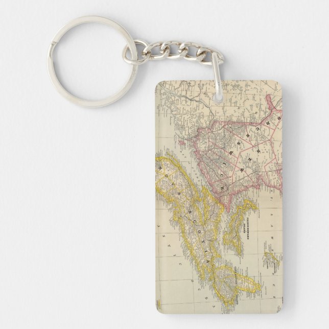 New Brunswick, Nova Scotia Key Ring (Front)
