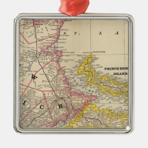 New Brunswick, Nova Scotia Metal Ornament