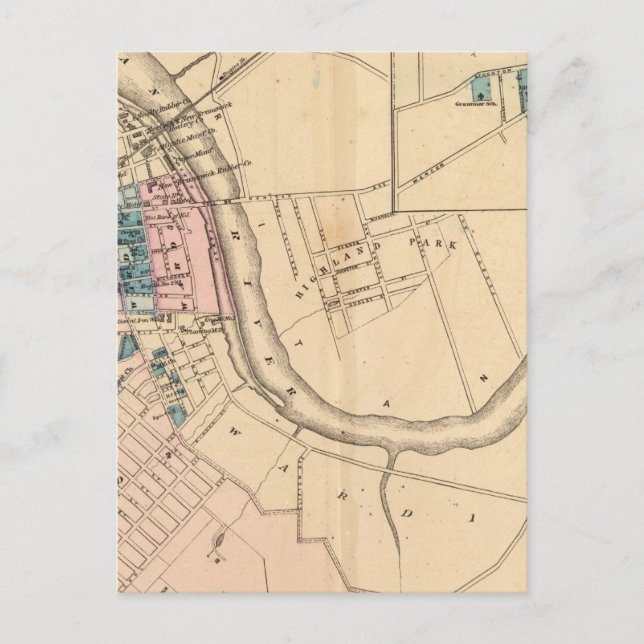 New Brunswick, Princeton Postcard (Front)