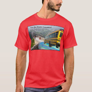 New Bus Routes Announced T-Shirt