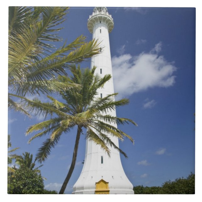 New Caledonia, Amedee Islet. Amedee Islet Ceramic Tile (Front)