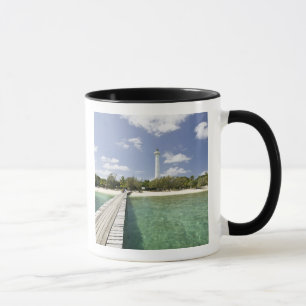 New Caledonia, Amedee Islet. Amedee Islet Pier. Mug