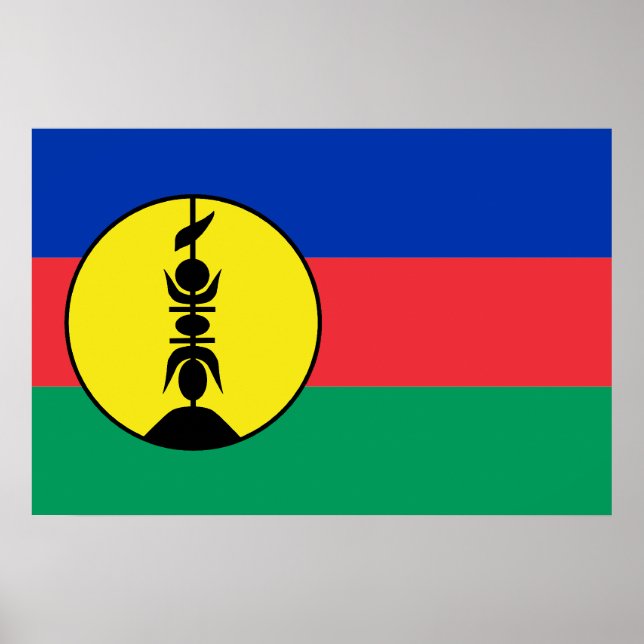 New Caledonia, Democratic Republic of the Congo Poster (Front)