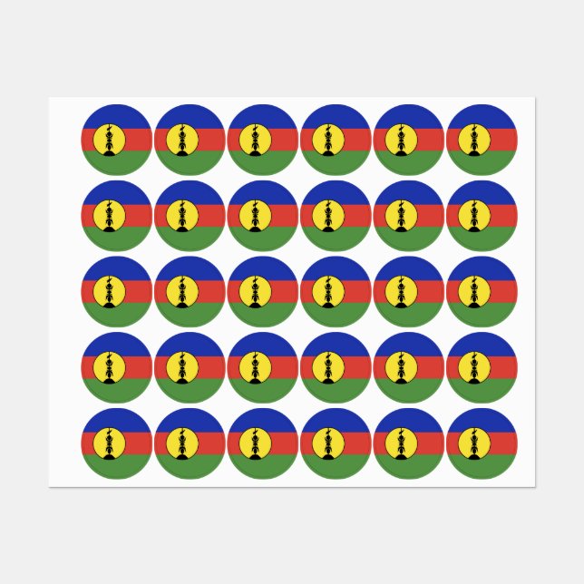 New Caledonia flag (Sheet)