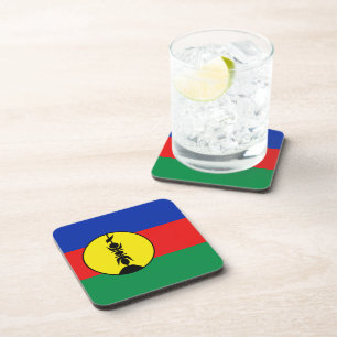 New Caledonia Flag Coaster