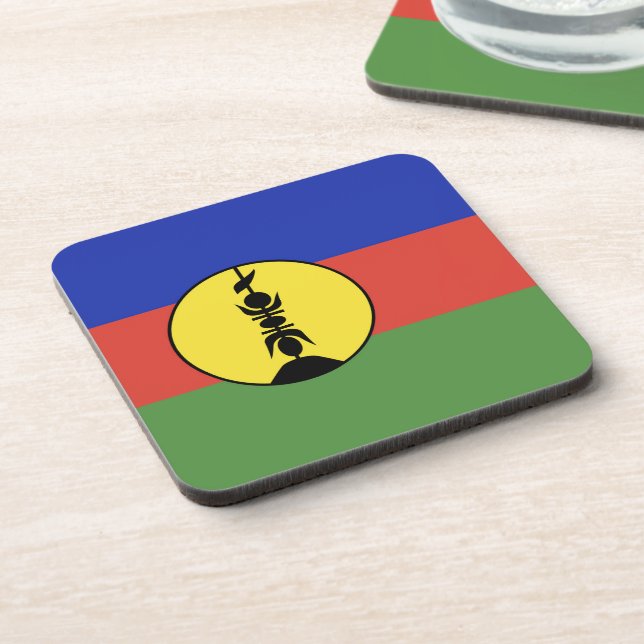 New Caledonia flag Coaster (Left Side)
