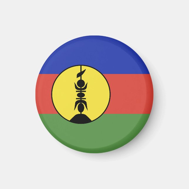 New Caledonia flag Magnet (Front)