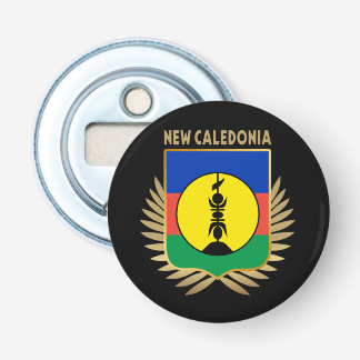 New Caledonia Flag Shield Bottle Opener
