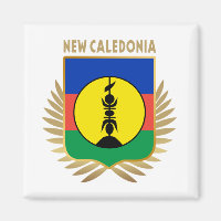 New Caledonia Flag Shield