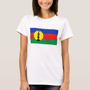 New Caledonia Flag x Map T-Shirt