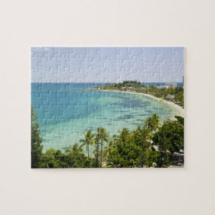 New Caledonia, Grande Terre Island, Noumea. Anse 2 Jigsaw Puzzle