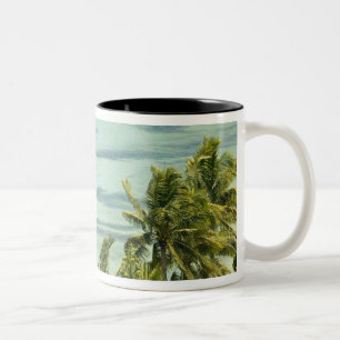 New Caledonia, Grande Terre Island, Noumea. Anse Two-Tone Coffee Mug