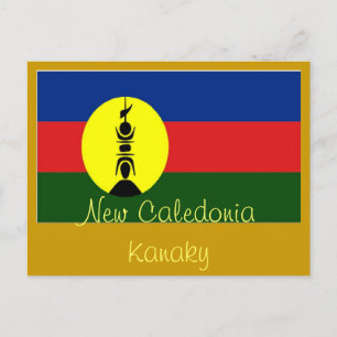 New Caledonia Kanaky postcard