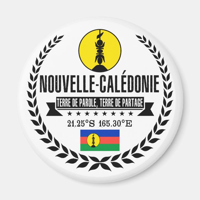 New Caledonia Magnet (Front)