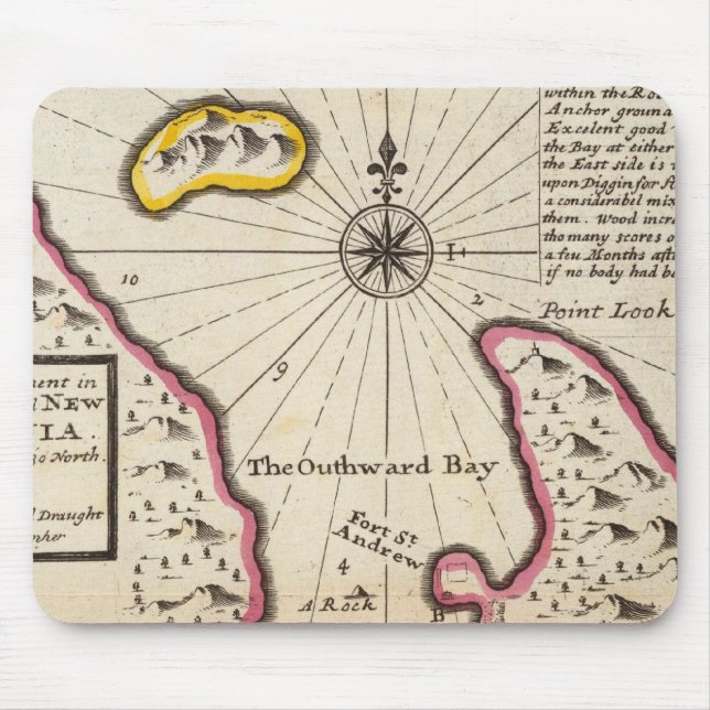 New Caledonia Mouse Pad (Front)