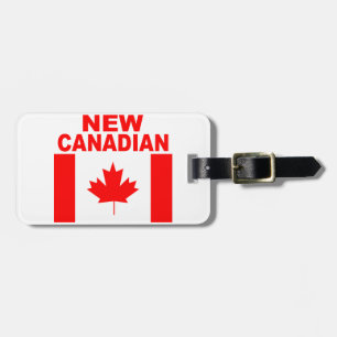NEW CANADIAN LUGGAGE TAG