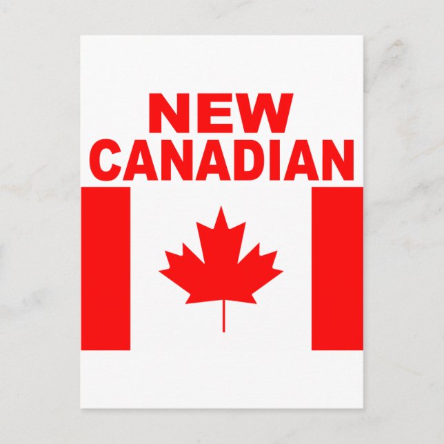 NEW CANADIAN POSTCARD (Front)