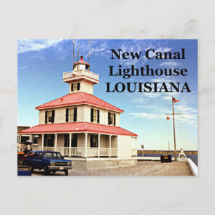New Canal Lighthouse, Louisiana Postcard