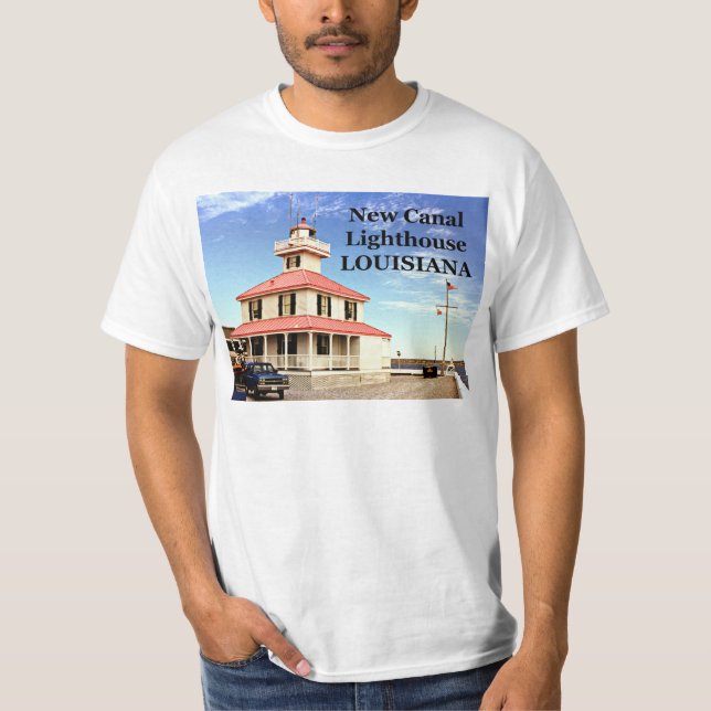 New Canal Lighthouse, Louisiana T-Shirt (Front)