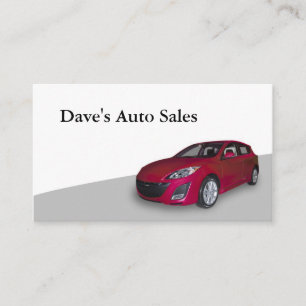 New Car Business Card