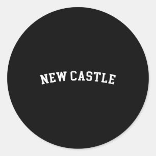 New Castle  Classic Round Sticker