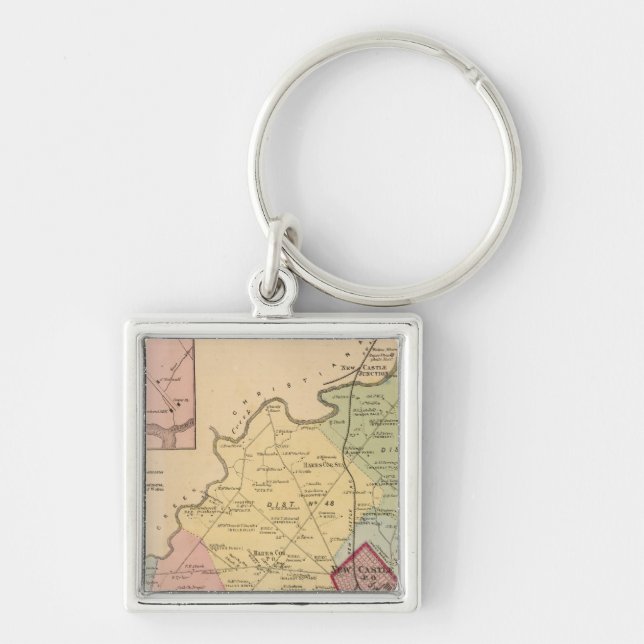 New Castle Hundred Key Ring (Front)