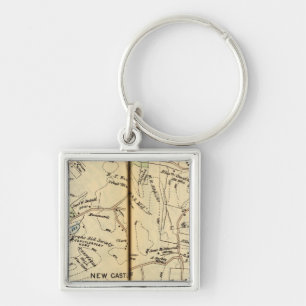 New Castle, New York 2 Key Ring