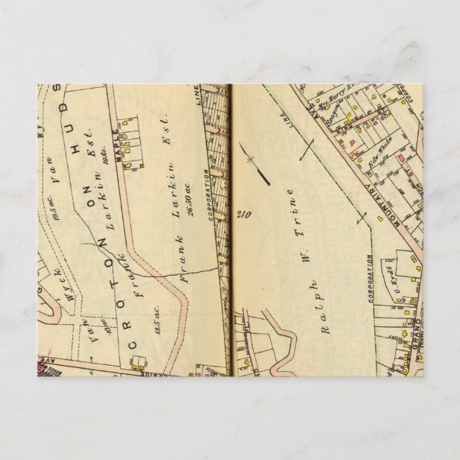 New Castle, New York 2 Postcard (Front)