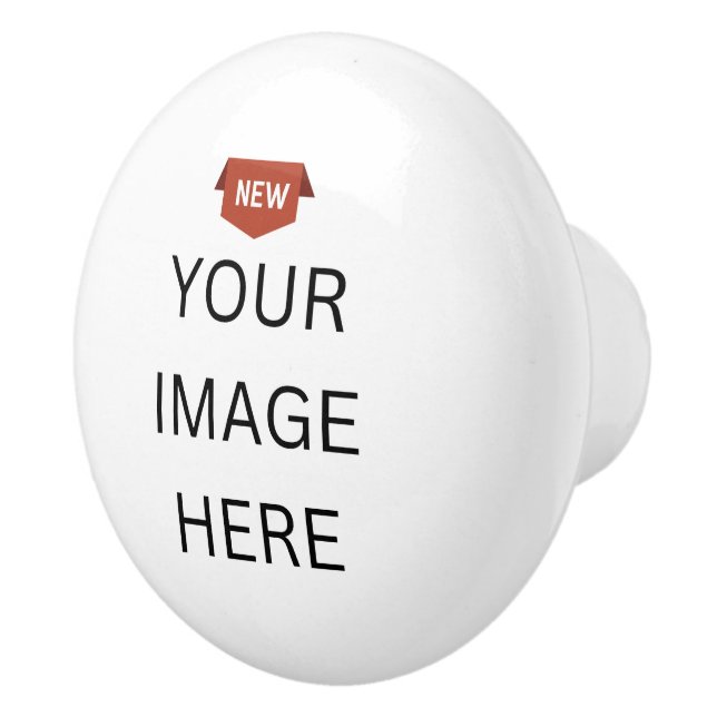 NEW! Ceramic Pull Knob -  Custom (Right)