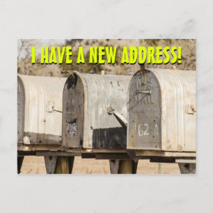 New Change Of Address Postcard