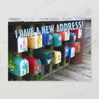 New Change Of Address Postcard