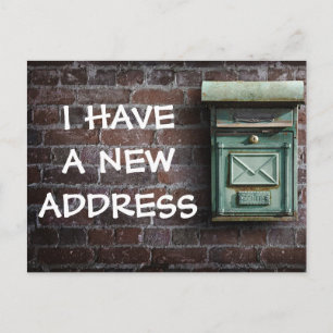 New Change Of Address Postcard