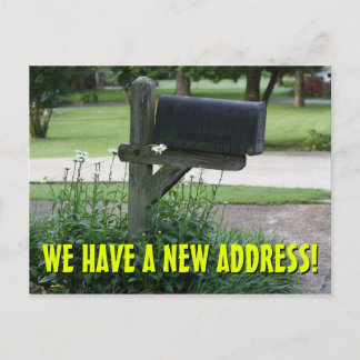 New Change Of Address Postcard