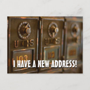 New Change Of Address Postcard
