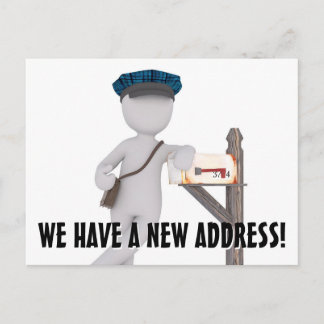 New Change Of Address Postcard